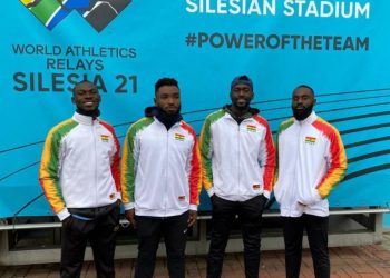 Ghana disqualified after grabbing bronze medal at the World Relay Championship