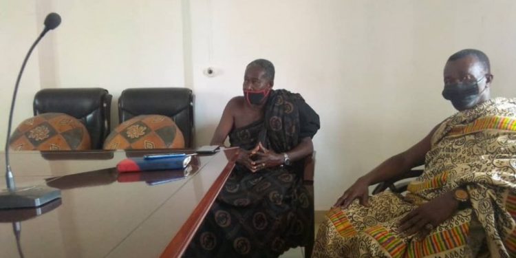 Chief commends Dormaa Central MCE for fight against illegal logging