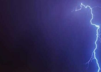 Lightning kills woman