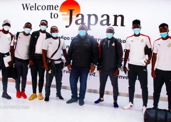 Black Meteors arrive in Japan ahead of international friendly