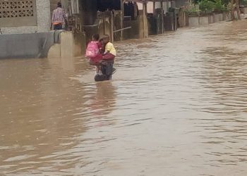 Kumasi: Four people washed away by flood at Bomso