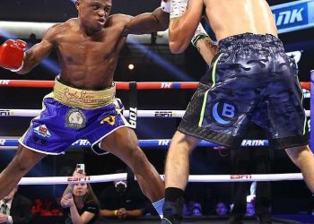 Dogboe edges Lopez to secure NABF title