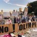 Protests against Olympics around Tokyo Games opening ceremony