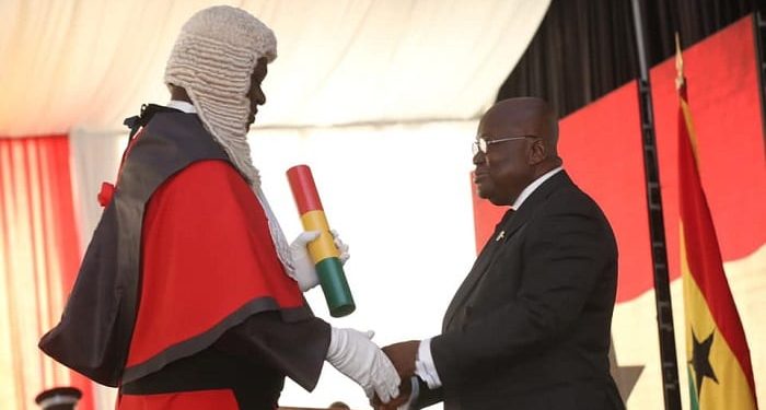 Akufo-Addo Sets In Motion Probe To Determine If CJ Should Be Removed From Office