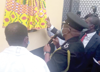 IGP inaugurates New Winneba Police Station – Calls for respect, civility to public