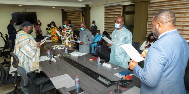 Energy Minister Inaugurates New Ghana Gas Board