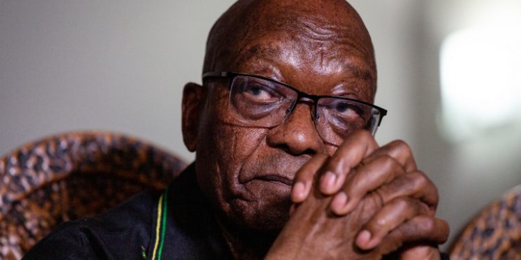 SA Former President Jacob Zuma Hands Himself Over To Police