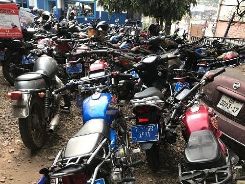 Police Impound 394 Motorbikes In Accra Regional Operations