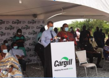 Tema: Cargill Cut Sod For The Construction Of Six New Schools At Adjei Kojo