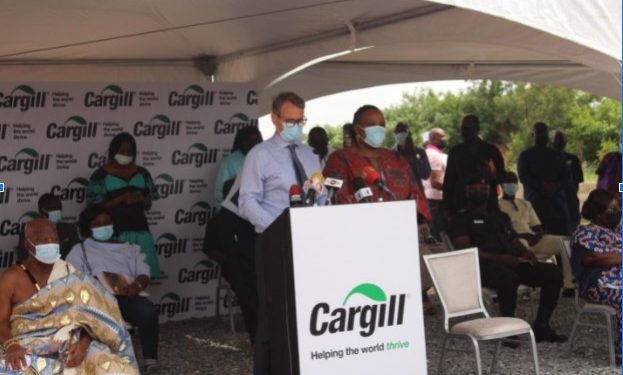 Tema: Cargill Cut Sod For The Construction Of Six New Schools At Adjei Kojo