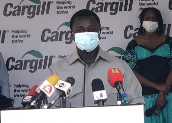 Tema: Cargill Cut Sod For The Construction Of Six New School At Adjei Kojo