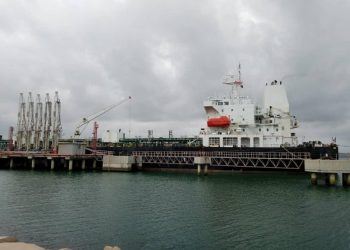 Africa’s deepest liquid bulk terminal receives commercial tanker vessel