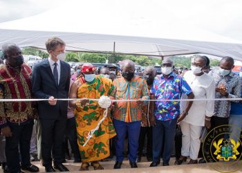 1D1F: President Akufo-Addo Commissions $16 Million Tomato Processing Factory In Domfete