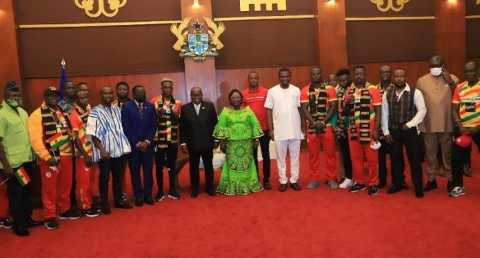 President Akufo-Addo rewards Samuel Takyi with US$30k package