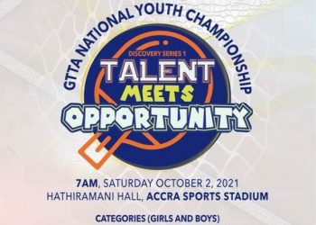 GTTA To Host National Youth Championship
