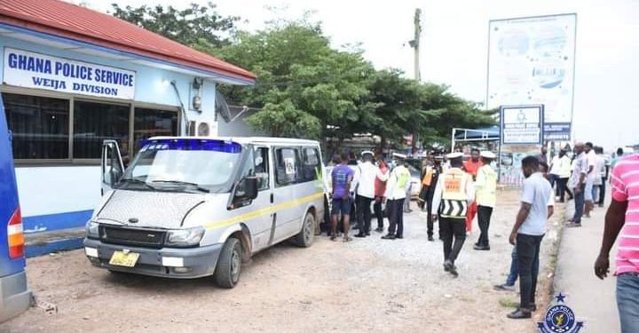 22 Vehicles Impounded at Kasoa Tollbooth