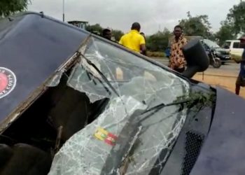 15 Persons Injured In Road Crash Near Kpone Barrier