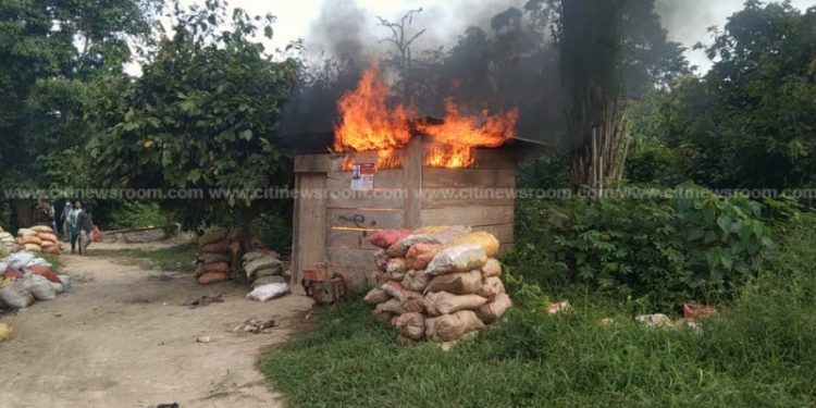 Eastern Region: Illegal Miners Comprising Foreigners Busted At New Abirem