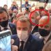 French President Emmanuel Macron Hit With Egg