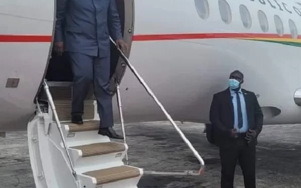 Ghana’s Presidential Jet Being Used By Guinea-Bissau President