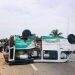 Overspeeding Trotro Vehicle Involved In Serious Accident At Juaboso In The Western North Region