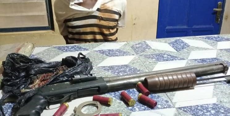 Suspected Robber Arrested With Pump Action Gun In Builsa North