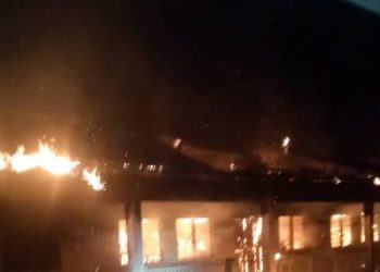 Fire Guts Boys Dormitory Of Nhyinahin Catholic SHS