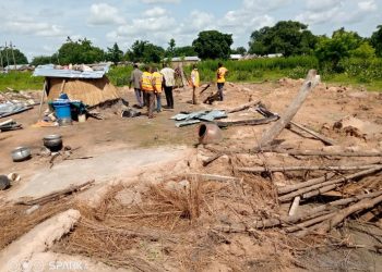 Mother Of 11 rendered Homeless By Rain At Kpatoarigu Community