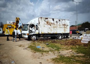 Kia Cargo Crashes Bread Seller At Ahenema Kokoben