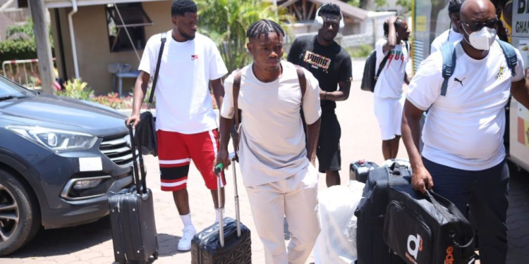 Black Stars Arrive In Cape Coast For Zimbabwe Clash