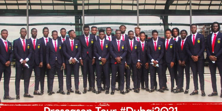 Asante Kotoko Arrive In Dubai For Preseason Tour