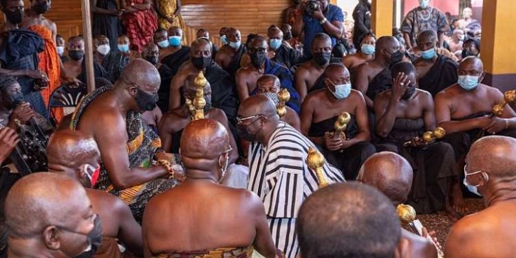 Bawumia Pays A Courtesy Call On Otumfuo