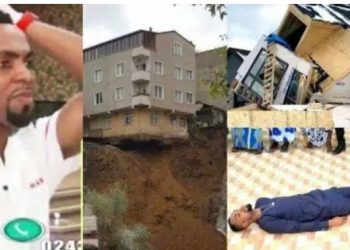 Breaking: APC Church Collapses in Kumasi