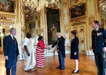 Ambassador Sylvia Annoh Presents Credentials To Queen Of Denmark
