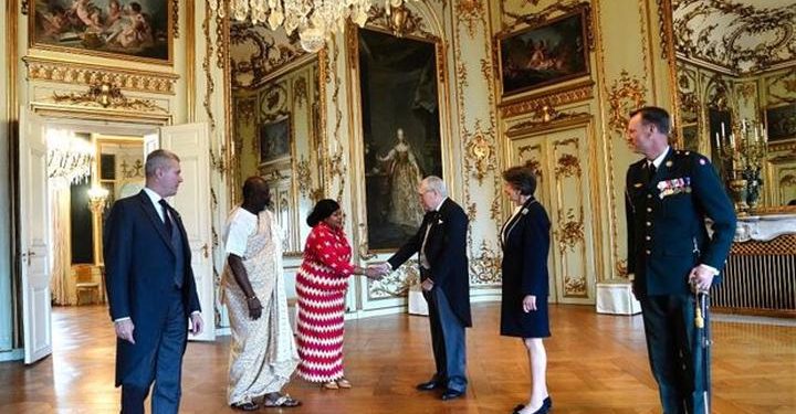 Ambassador Sylvia Annoh Presents Credentials To Queen Of Denmark