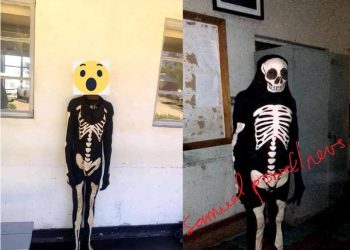 Kasoa: Man Who Disguises Himself As Ghost To Scare People & Steal From Them Caught