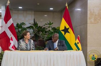 Denmark PM calls on President Akufo-Addo