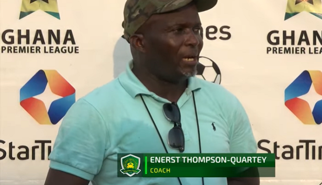 Ashanti Gold Part Ways With Head Coach Ernest Thompson