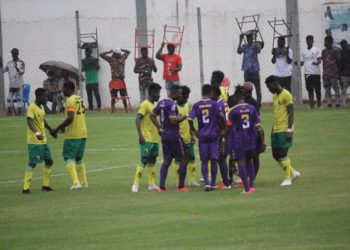 GPLWK2: Bibiani Gold Stars Hold Meadeama To 1-1 Draw At Akoon Park