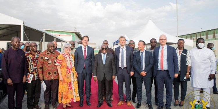 President Akufo-Addo Commissions Cocoa Processing Plant In Tema