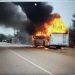 Bus On Fire: 6 Passengers Traveling From Upper West Burnt To Death At Akomadan