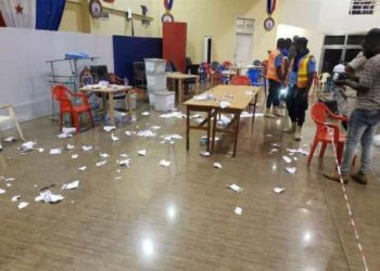 UEW Alumni Election: Chaos, Gunshots & Ballot Papers Scattering Mar Process