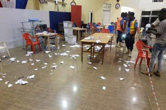 UEW Alumni Election: Chaos, Gunshots & Ballot Papers Scattering Mar Process