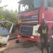One Feared Dead, 20 Injured As Lowbird Truck Crashes Into Sprinter Bus At Atwima Denkyemuoso
