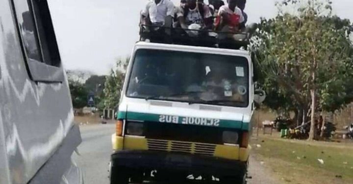 A School Bus At Sakyikrom Involved In A Gory Accident, 6 Students Dead