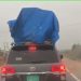 Government V8 Vehicle Caught On Camera Transporting Heavy Goods