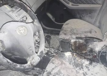 Takoradi: Bolt Driver Set Ablaze By Suspected Car Thieves