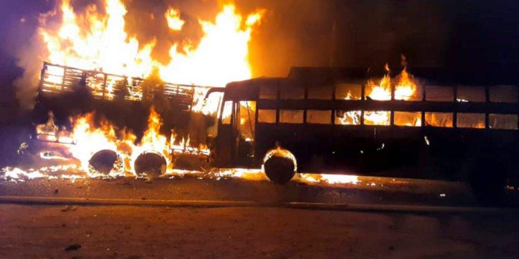 At Least 70 Worshippers Ducked Bus Fire Outbreak In Kumasi