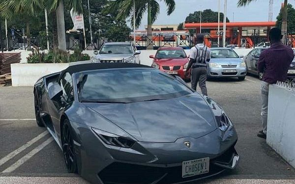 Stolen Car From Switzerland Found In Ghana With Nigerian Plate Number
