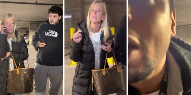 White Mother And Son Call 911 On Black Man Checking Car Permits For His Job